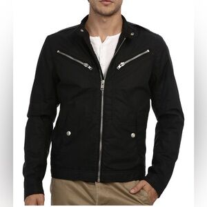 Vintage Diesel Nylon Biker Zip Jacket  Size XL